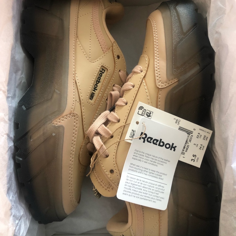 Tan/Black Cardi B Reebok